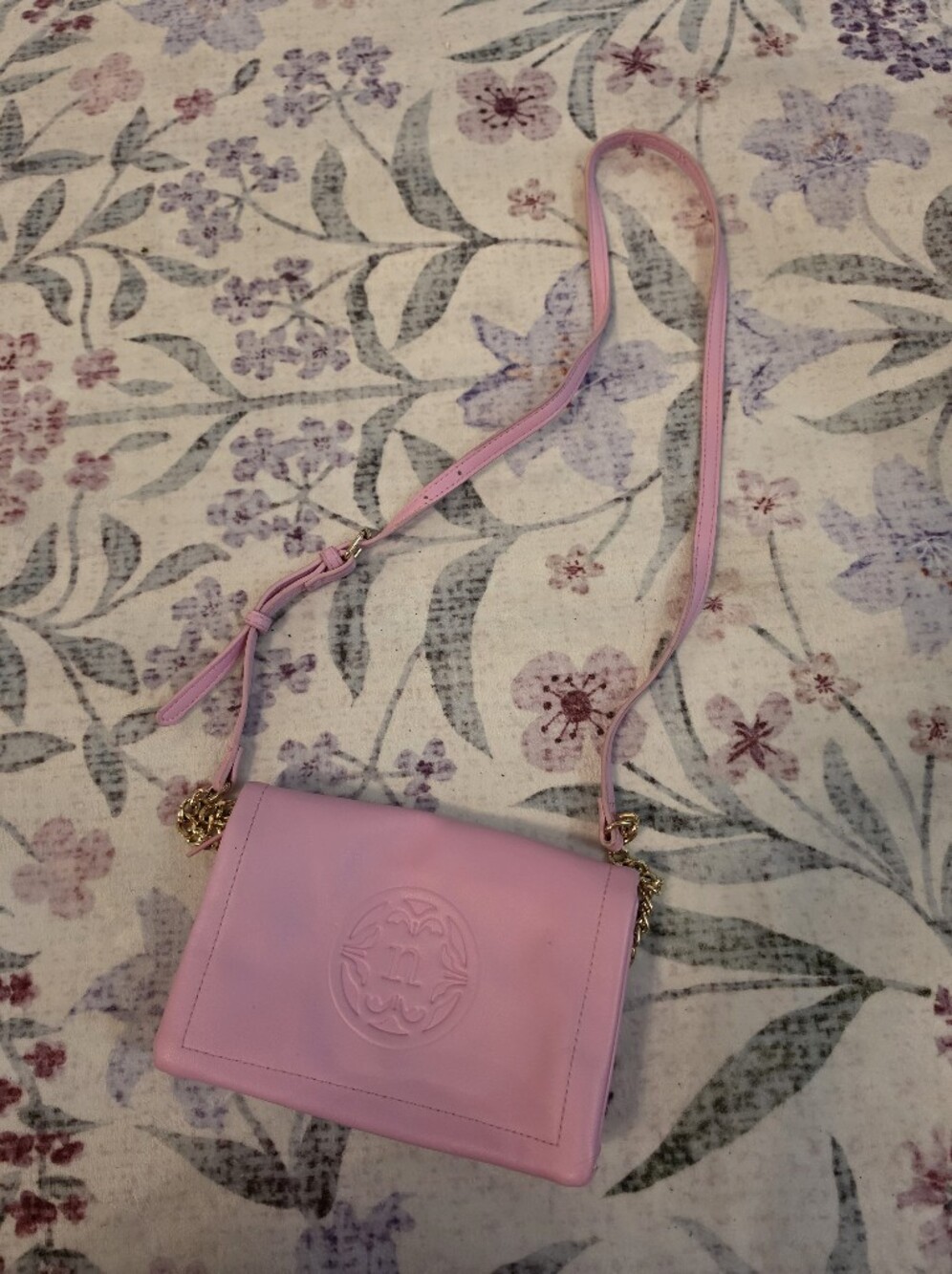 Nanette Lepore Pink Crossbody Purse